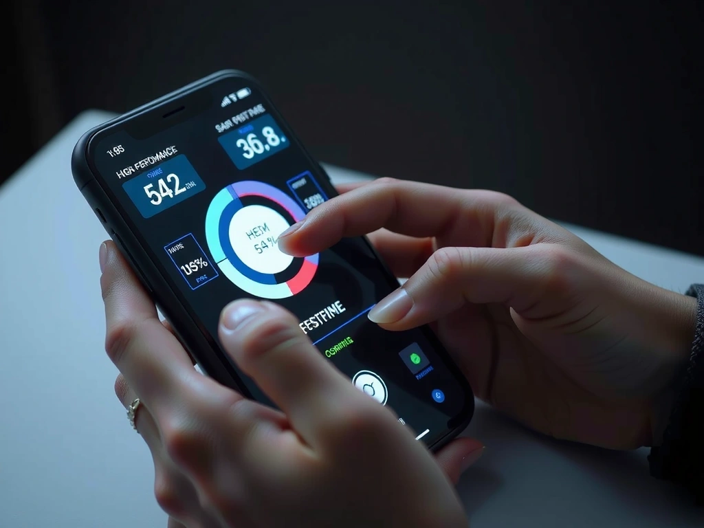 Neon Runner UI Detail